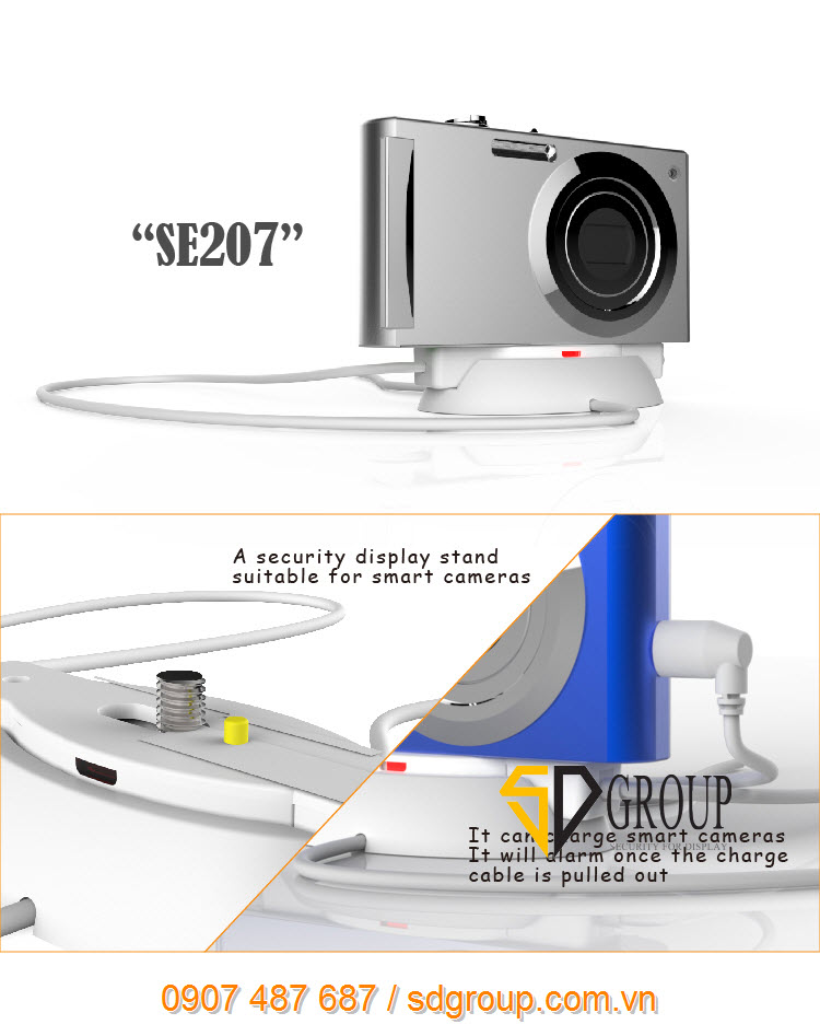 Thiết bị chống trộm máy ảnh trưng bày SD-A4238